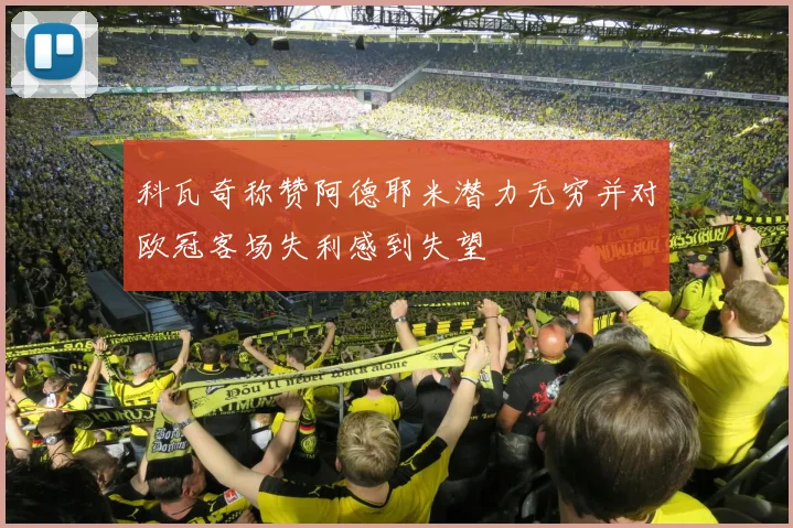 科瓦奇称赞阿德耶米潜力无穷并对欧冠客场失利感到失望